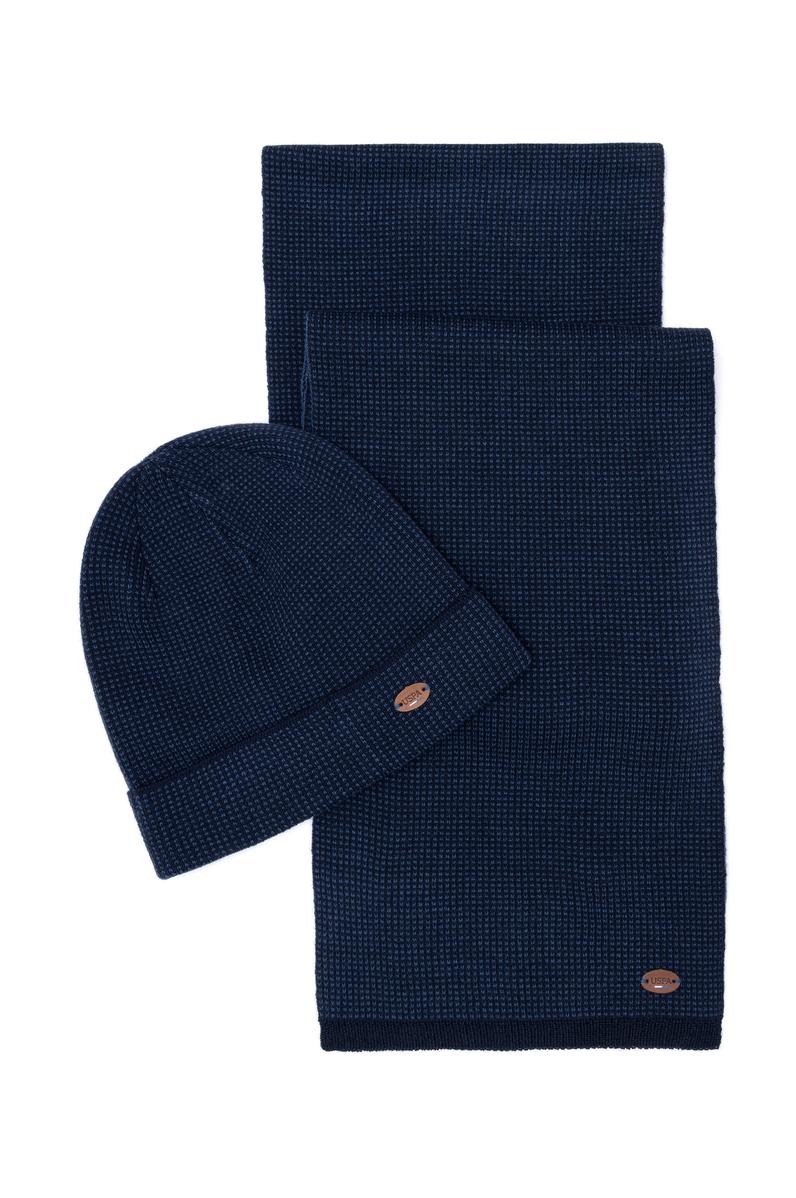 Erkek Lacivert Kaşkol