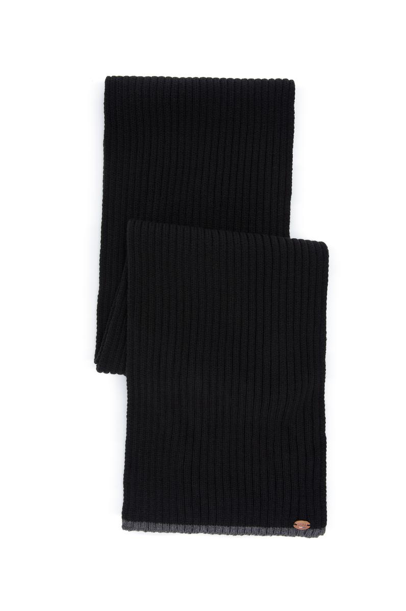 Erkek Siyah Kaşkol Bere Takım