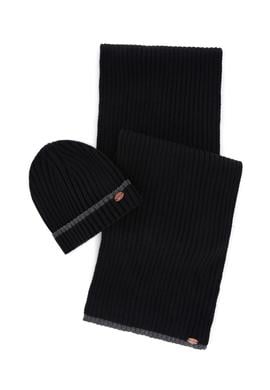 Erkek Siyah Kaşkol Bere Takım - 50260783003