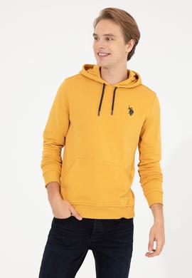Erkek Safran Basic Sweatshirt - 50261140058