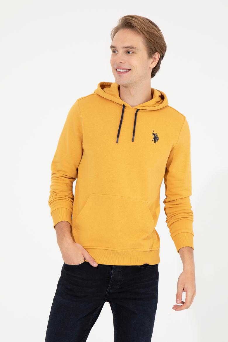 Erkek Safran Basic Sweatshirt - 50261140058