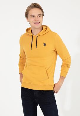 Erkek Safran Basic Sweatshirt - 50261140058