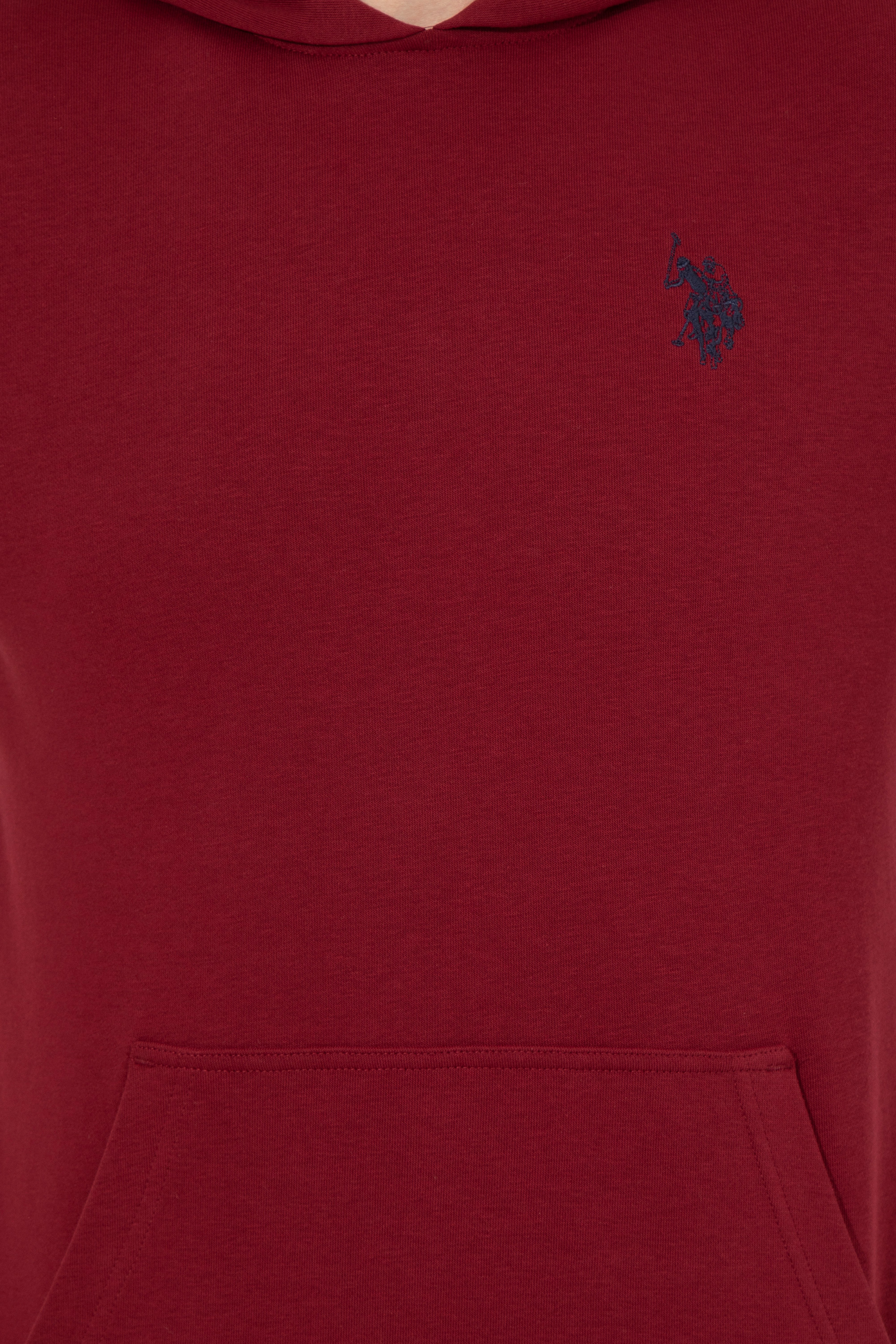 Erkek Bordo Basic Sweatshirt
