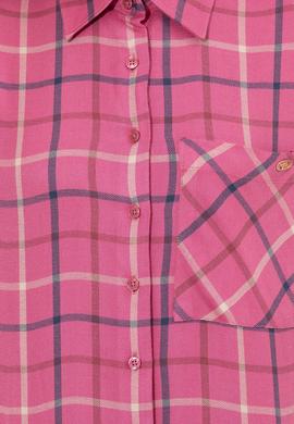 Kadın Pembe Uzun Kollu Gömlek - 50262228007