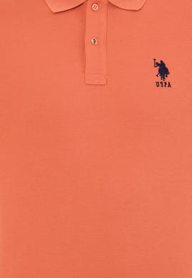 Erkek Kiremit Polo Yaka Basic Sweatshirt - 50263111010