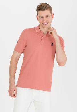 Erkek Pudra Basic Polo Yaka Tişört - 50264891071