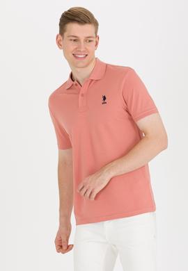 Erkek Pudra Basic Polo Yaka Tişört - 50264891071