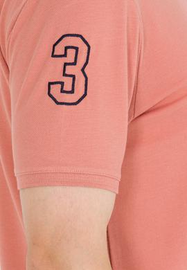 Erkek Pudra Basic Polo Yaka Tişört - 50264891071