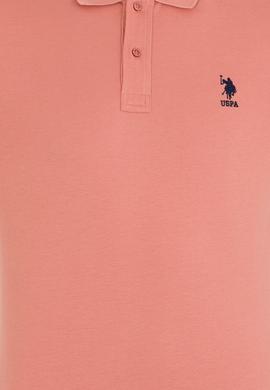 Erkek Pudra Basic Polo Yaka Tişört - 50264891071