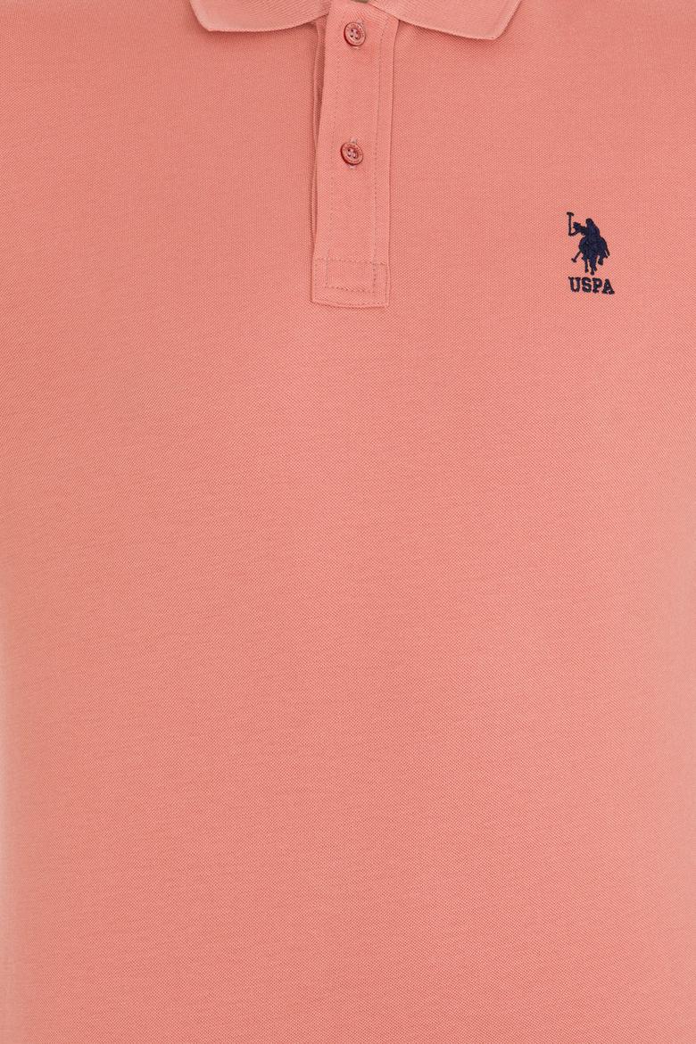Erkek Pudra Basic Polo Yaka Tişört - 50264891071