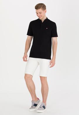 Erkek Siyah Hakim Yaka Tişört - 50264907039