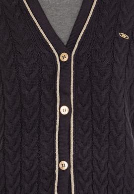 Kadın Lacivert Triko Hırka - 50260581007