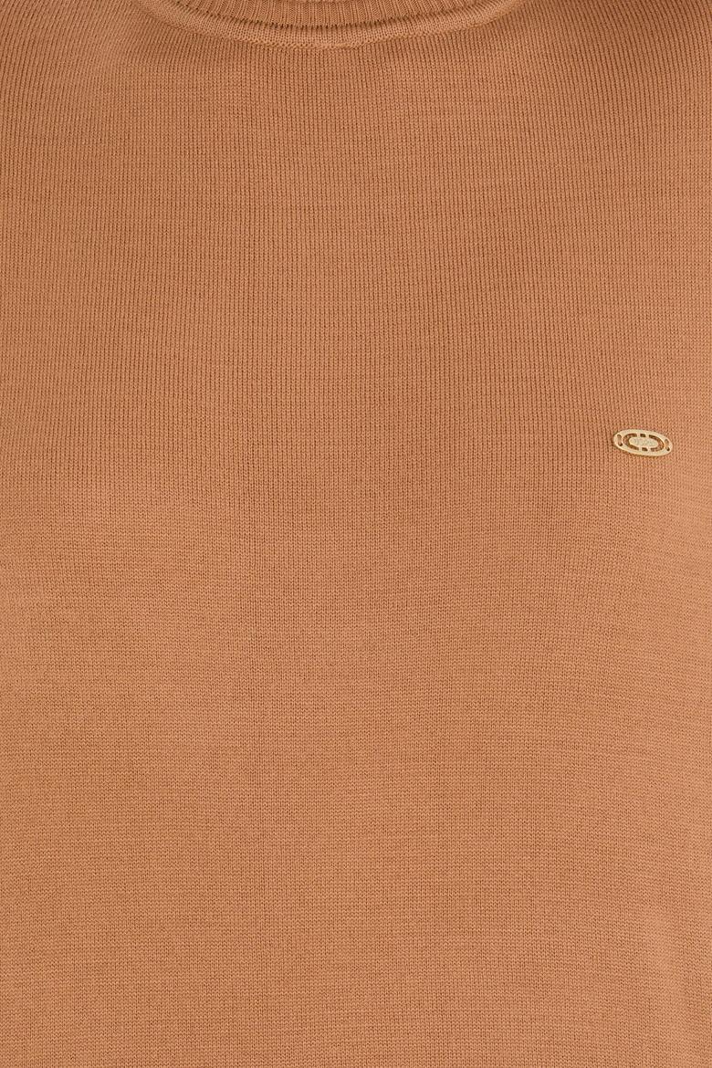 Kadın Camel Balıkçı Yaka Kazak - 50258080006