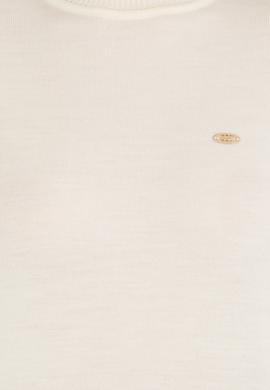 Kadın Krem Balıkçı Yaka Kazak - 50258080030