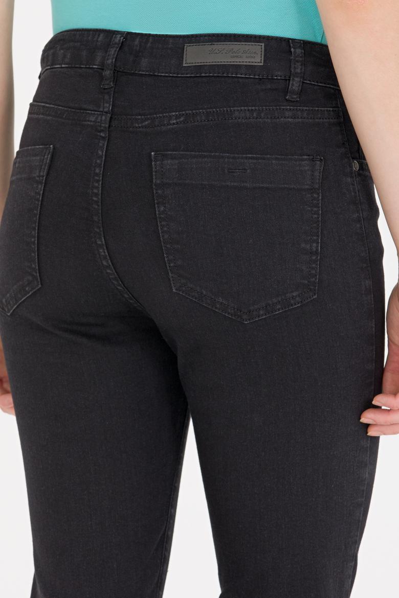 Kadın Siyah Toothpick Fit Jean Pantolon - 50266083022