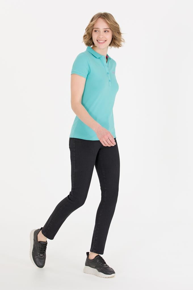 Kadın Siyah Toothpick Fit Jean Pantolon