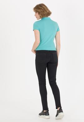 Kadın Siyah Toothpick Fit Jean Pantolon - 50266083022