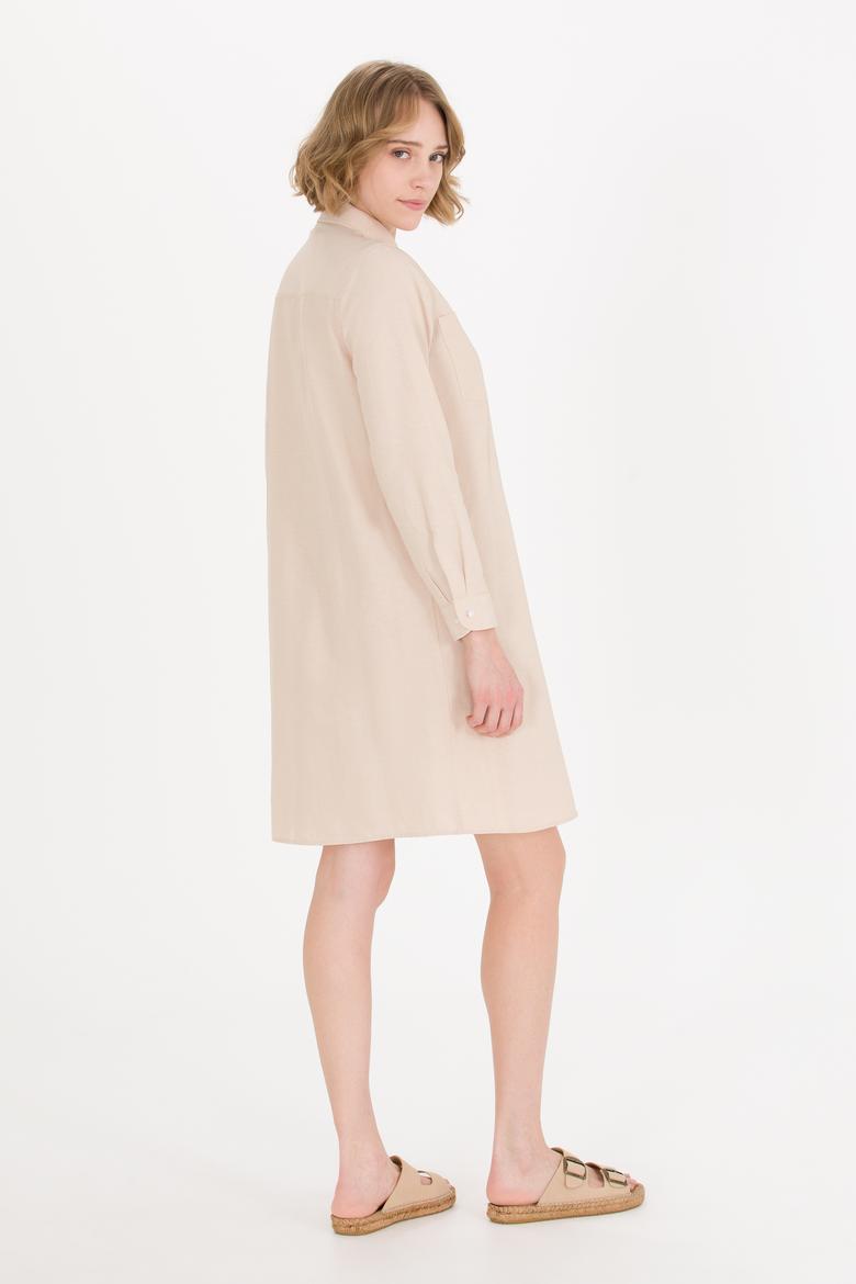 Kadın Kum Dokuma Elbise - 50255304013