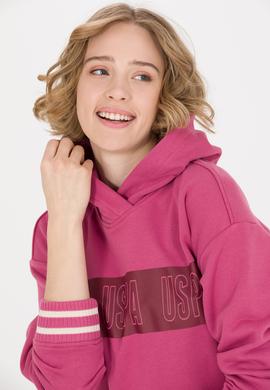 Kadın Pembe Sweatshirt - 50253842009