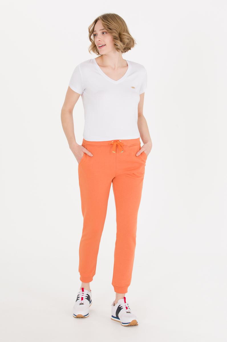 Kadın Kiremit Jogger Eşofman Altı