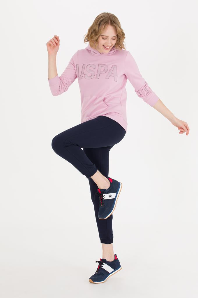 Kadın Açık  Manolya Kapüşonlu Sweatshirt