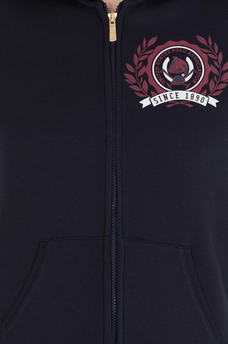 Kadın Lacivert Kapüşonlu Sweatshirt