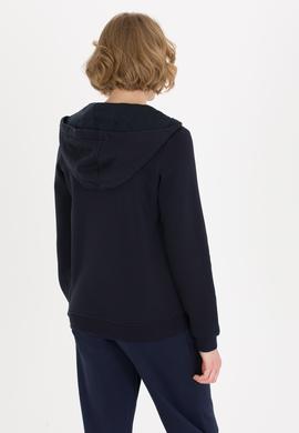 Kadın Lacivert Kapüşonlu Sweatshirt - 50254401005