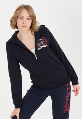 Kadın Lacivert Kapüşonlu Sweatshirt - 50254401005