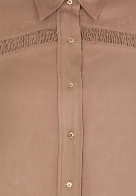 Kadın Camel Uzun Kollu Gömlek - 50254435015