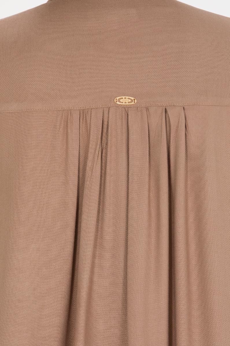 Kadın Camel Uzun Kollu Gömlek