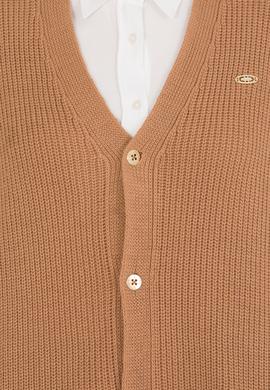 Kadın Camel Melanj Triko Hırka - 50257809034