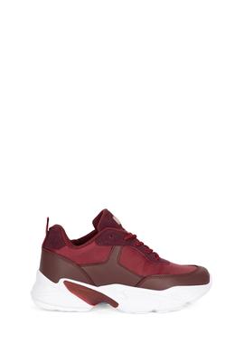 Kadın Bordo Spor Ayakkabı - 50262137007