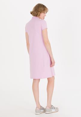 Kadın Manolya Polo Yaka Örme Elbise - 50269546032