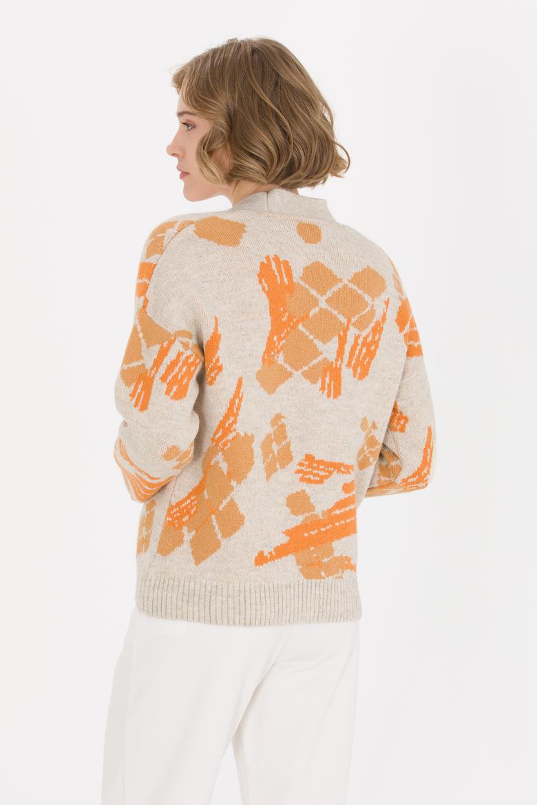 Kadın Taş Triko Hırka - 50256618015