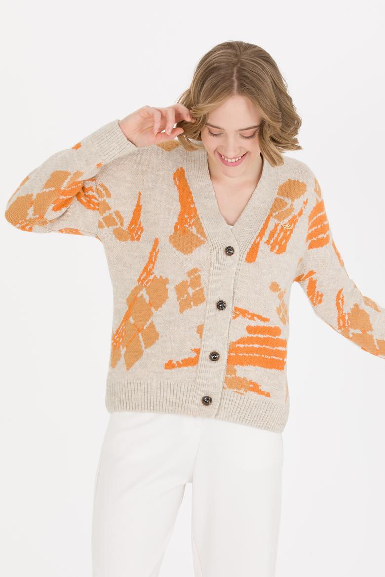 Kadın Taş Triko Hırka