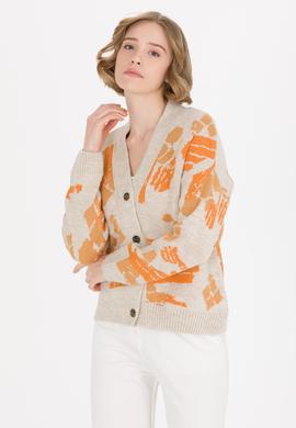 Kadın Taş Triko Hırka - 50256618015