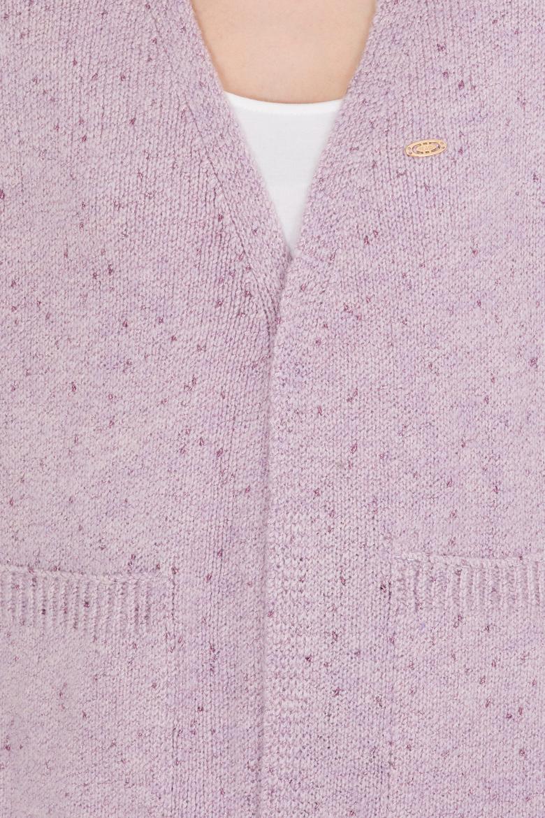 Kadın Manolya Triko Hırka - 50253227025