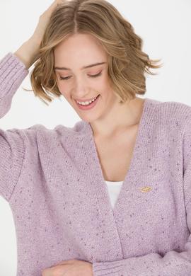 Kadın Manolya Triko Hırka - 50253227025