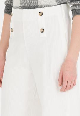Kadın Ekru Örme Pantolon - 50256500004