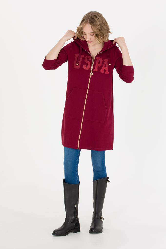 Kadın Vişne Sweatshirt