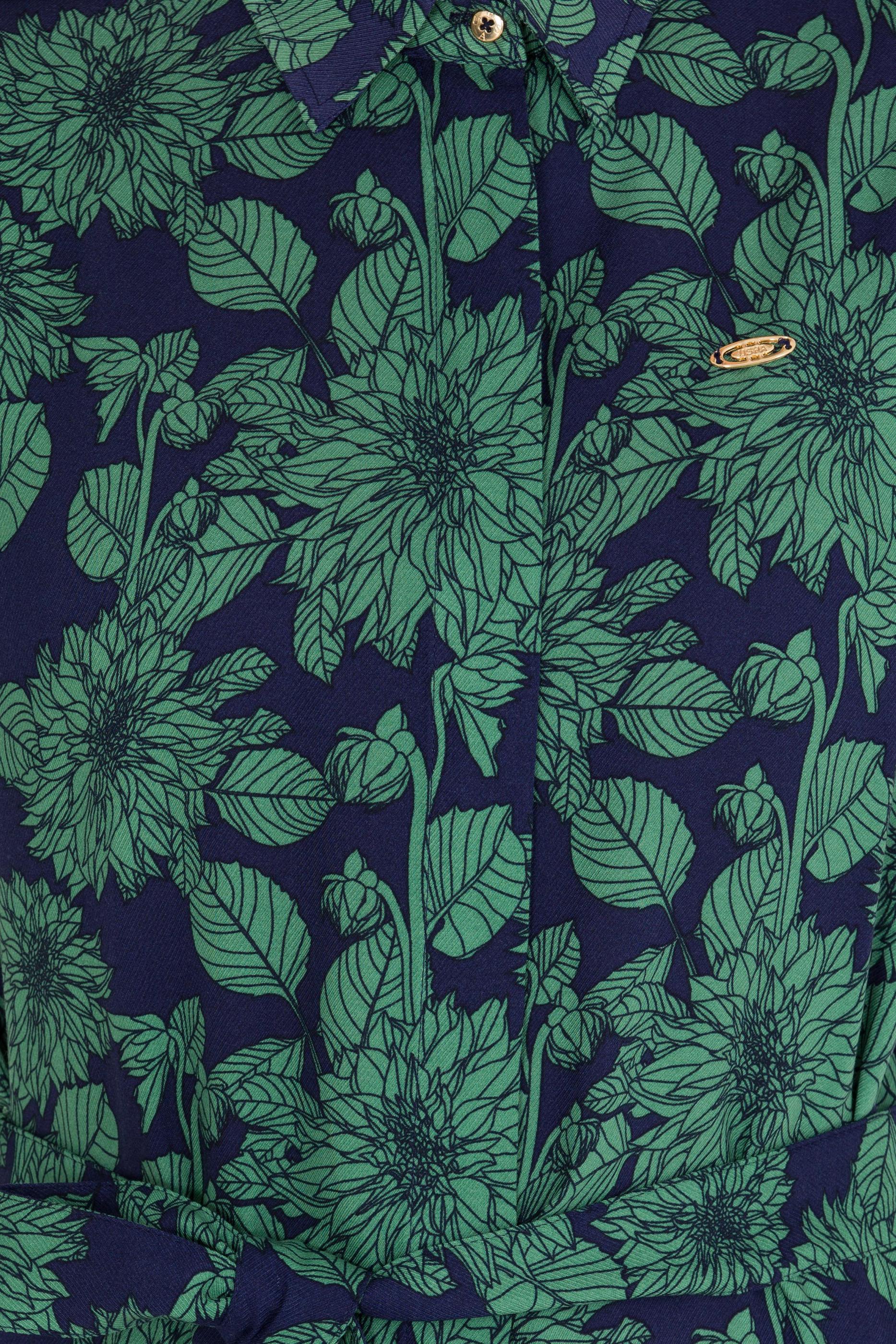 Kadın Lacivert Dokuma Elbise