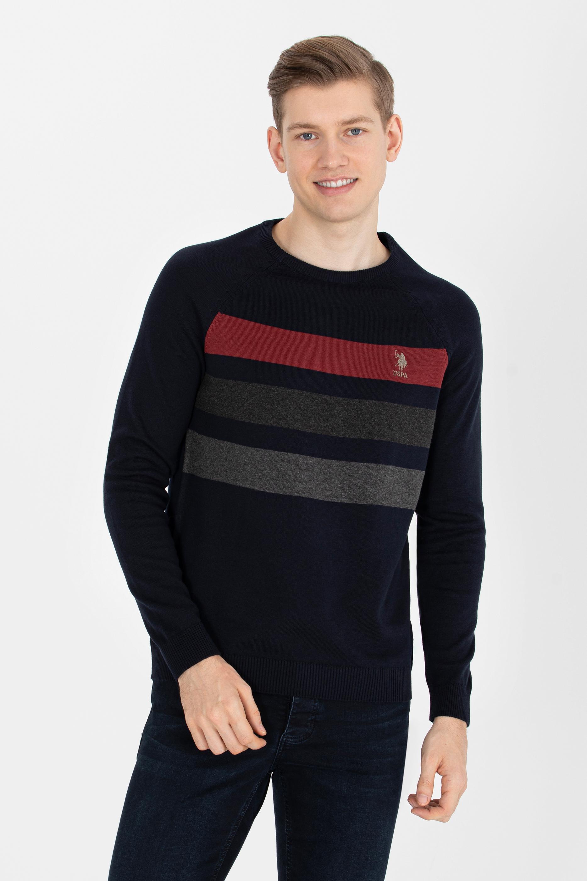 Erkek Lacivert Kazak