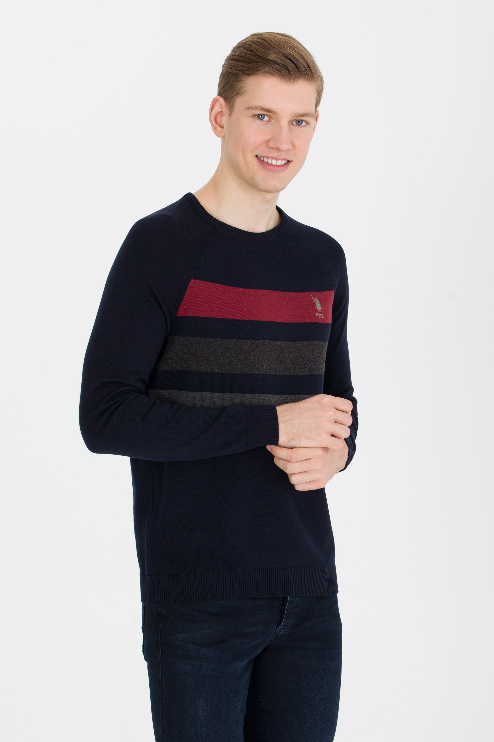 Erkek Lacivert Kazak - Image 1