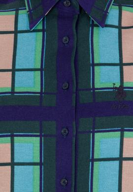 Kadın Yeşil Uzun Kollu Gömlek - 50253327006