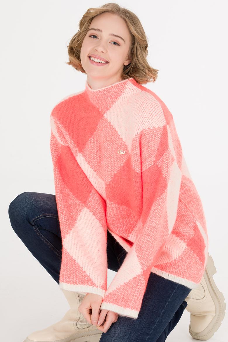 Kadın Nar Çiçeği Kazak