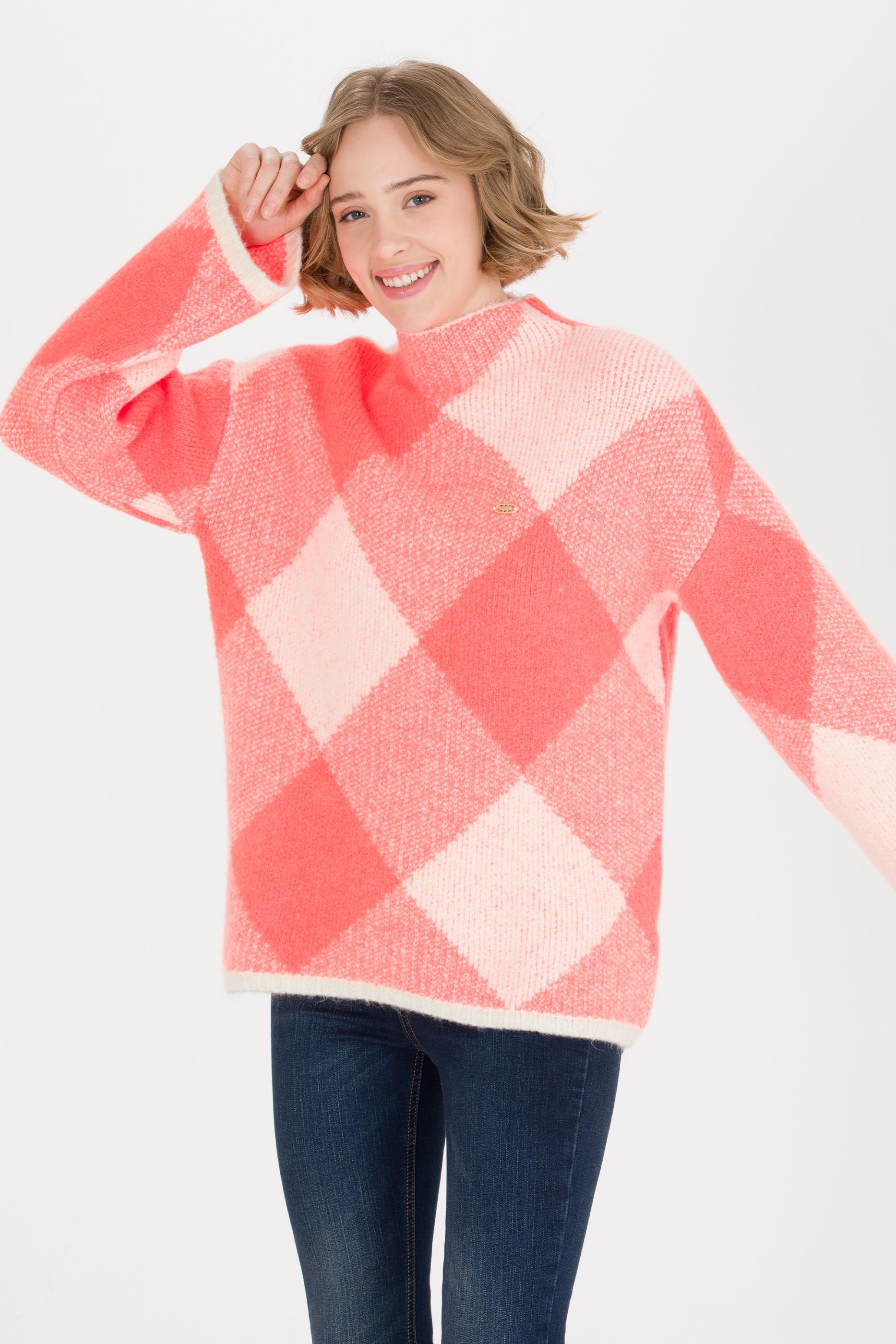 Kadın Nar Çiçeği Kazak