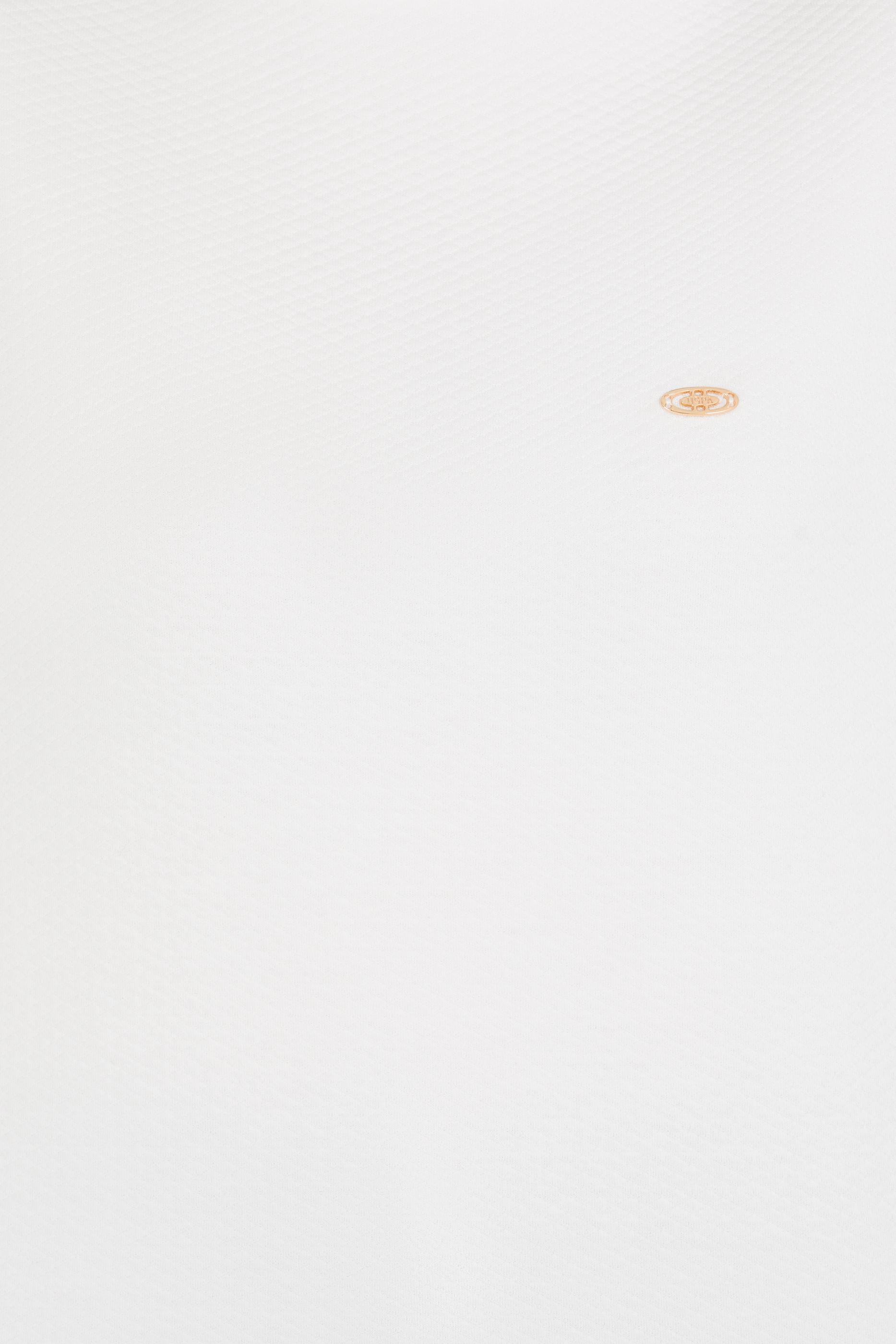 Kadın Ekru Dik Yaka Sweatshirt