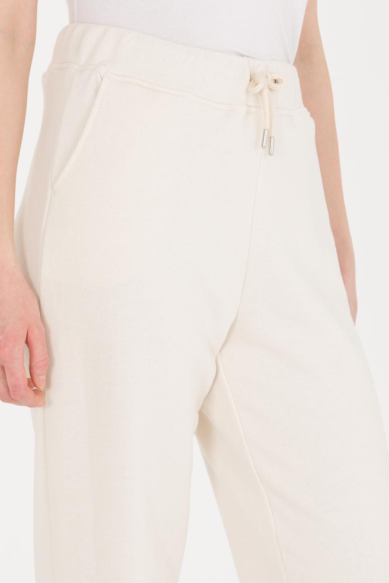 Kadın Ekru Jogger Eşofman Altı - 50256499004
