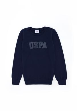 Erkek Çocuk Lacivert Bisiklet Yaka Triko Kazak - 50260600013