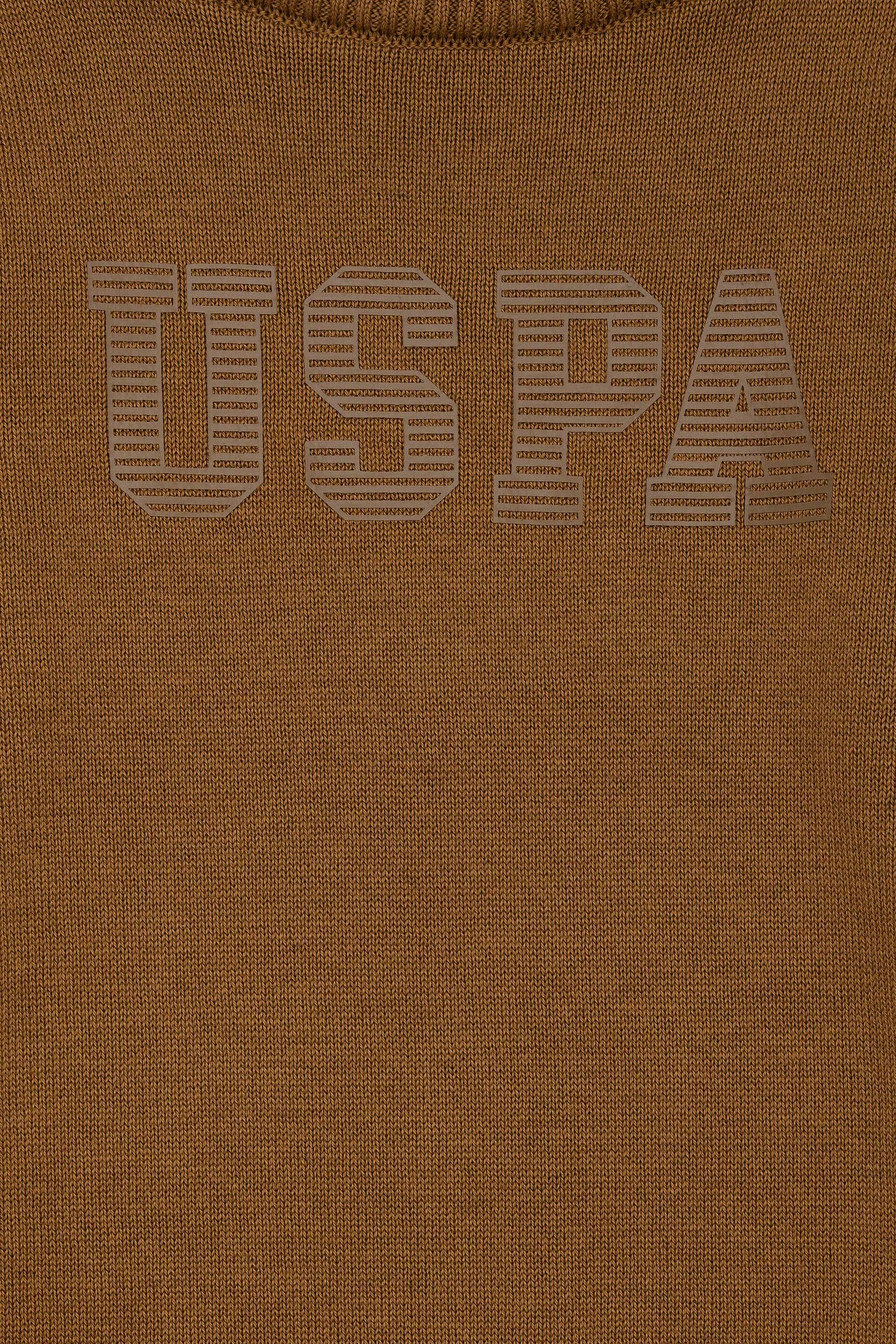 Erkek Çocuk Taba Bisiklet Yaka Triko Kazak